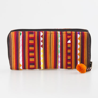 One of a Kind Lisu Fabric Wallet from Thailand