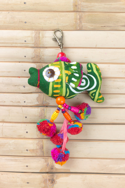 Assorted Color Fish Hanging Charm