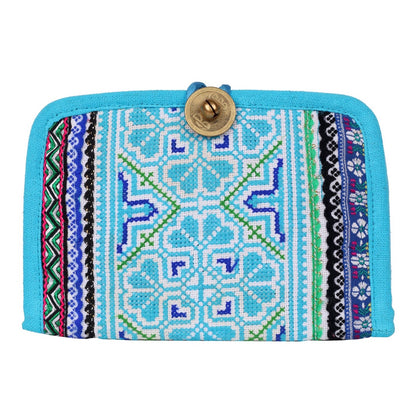Passport Cover with Hmong Embroiery