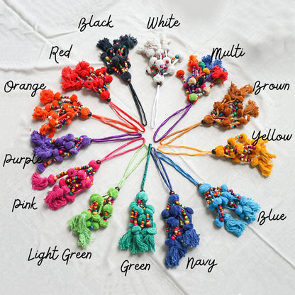 Colorful Cotton Pompom Tassel