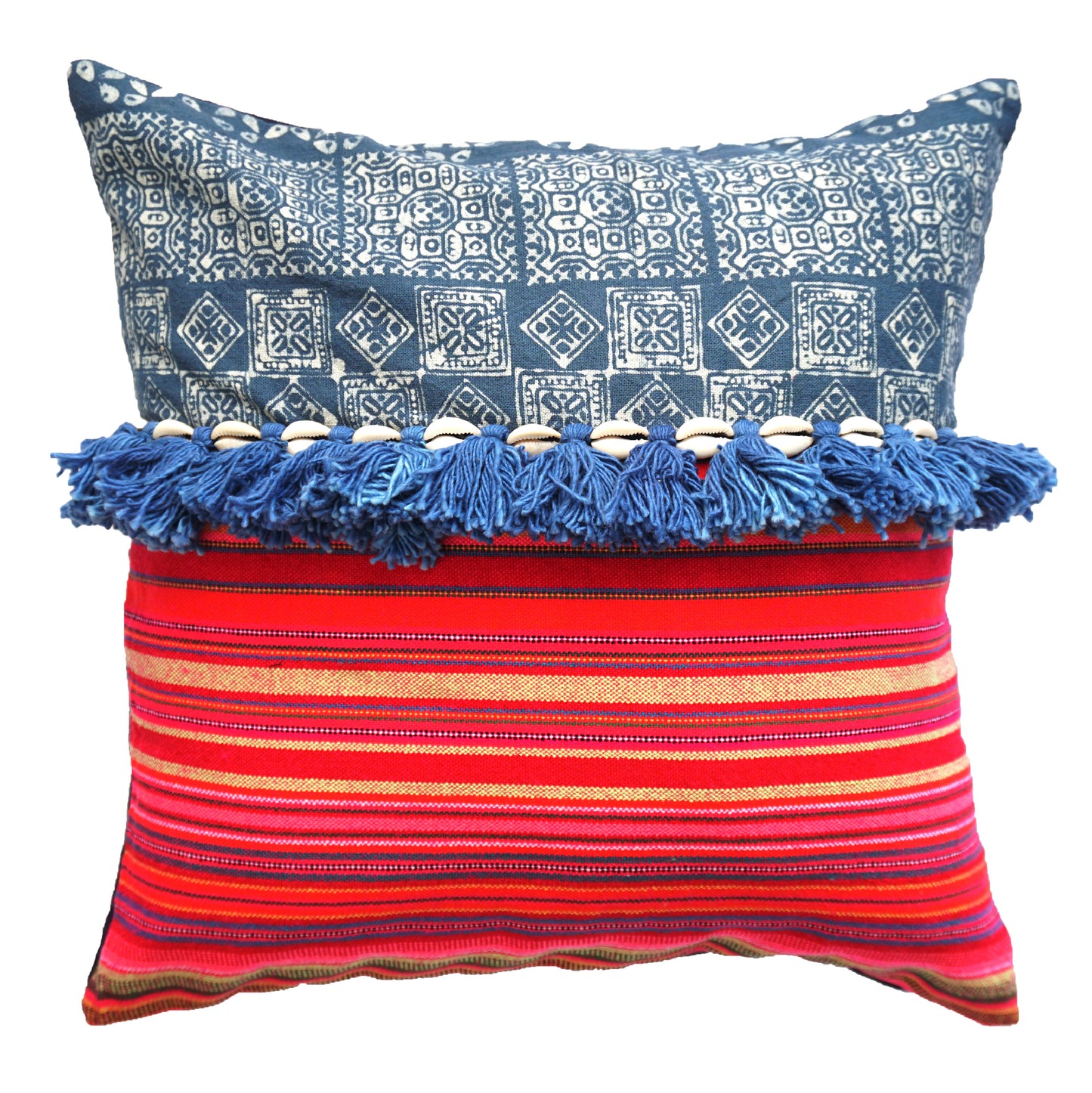 Pillow Case with Hmong Textile
