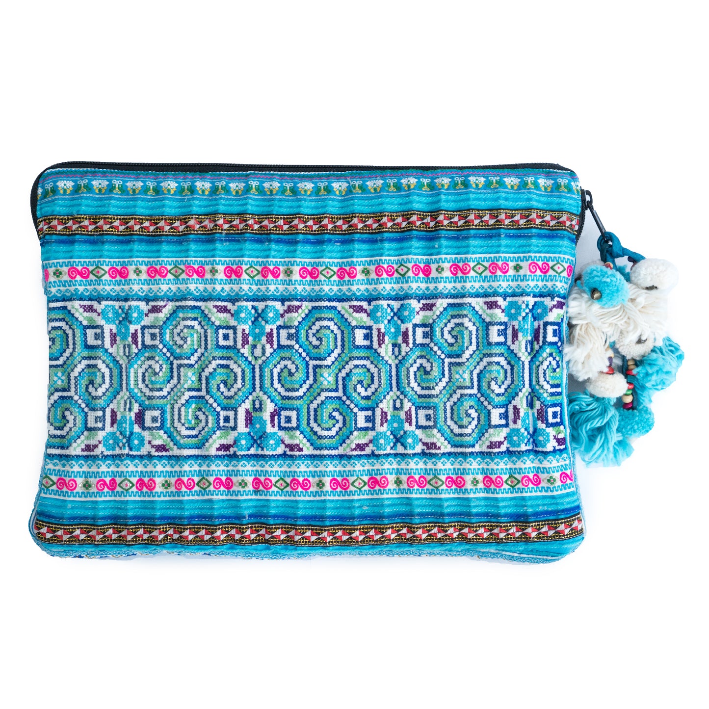 Hmong Embroidered Laptop Sleeve Case