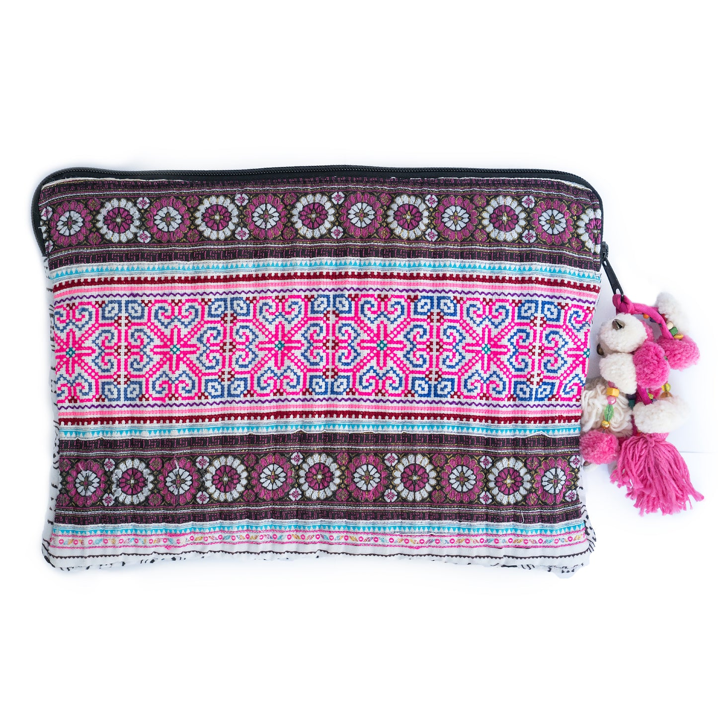 Hmong Embroidered Laptop Sleeve Case